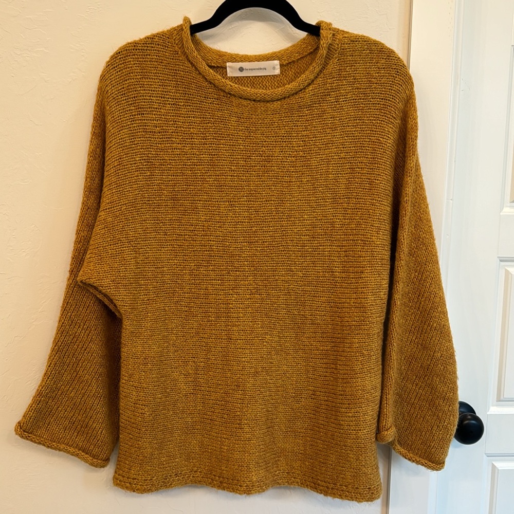Camel Oversized Sweater
